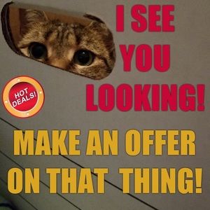 🥰 I like to say yes to reasonable offers!